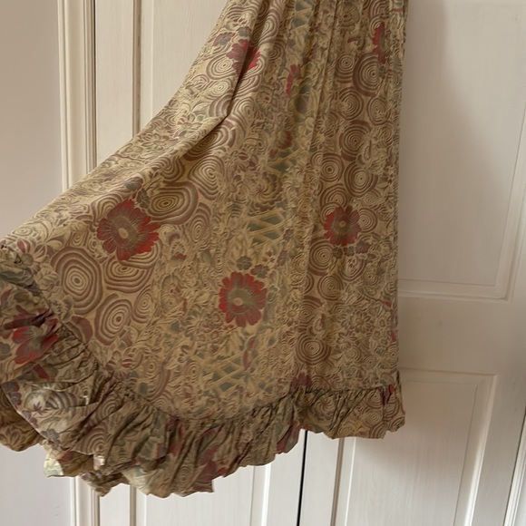 ULLA JOHNSON Nanette Dress in Haze Midi Dress Floral Print Size 6 Cotton Poplin‎ - Picture 8 of 16